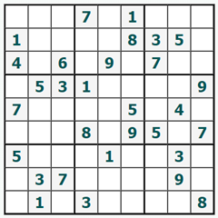 online Sudoku #819