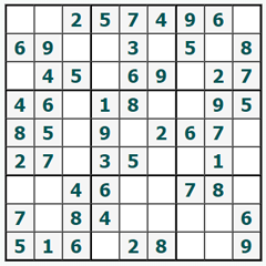 Sudoku trực tuyến #832