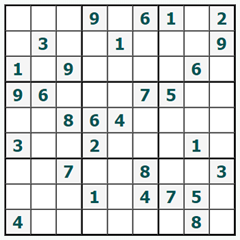 Sudoku trực tuyến #834