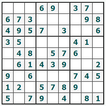 Cetak Sudoku #837