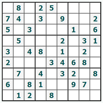 Cetak Sudoku #838
