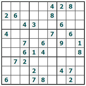 Cetak Sudoku #839