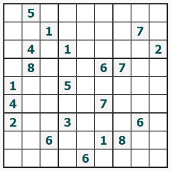 Cetak Sudoku #845