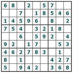 Sudoku trực tuyến #851