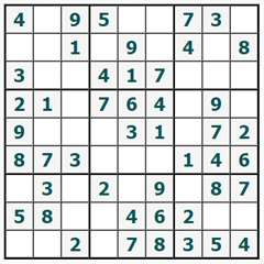 online Sudoku #857