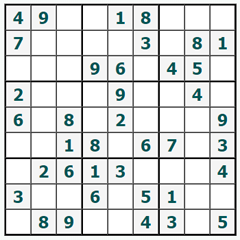 online Sudoku #863