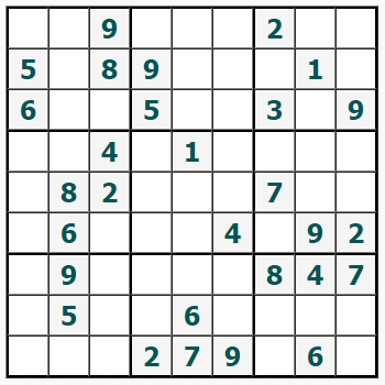 Cetak Sudoku #864