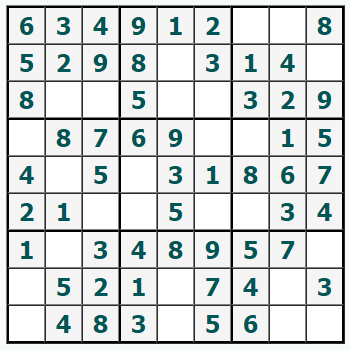 Cetak Sudoku #866