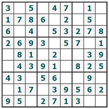 Cetak Sudoku #876