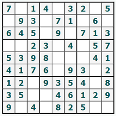 online Sudoku #881