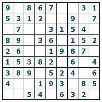 Εκτύπωση Sudoku #976
