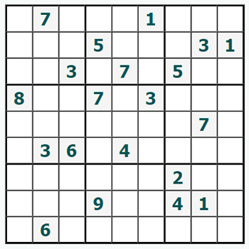 drucken Sudoku #980