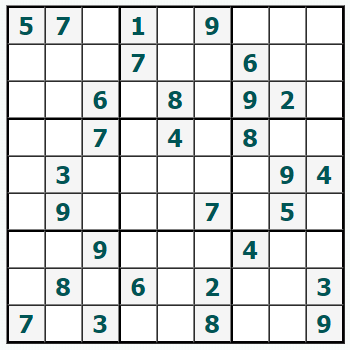 Cetak Sudoku #984