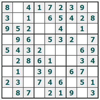 Cetak Sudoku #991